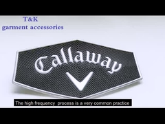 Nhãn hiệu thể thao 3D nổi bật tùy chỉnh chuyển nhiệt nhãn TPU cho quần áo ngoài trời