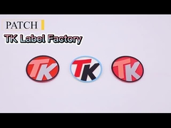 Vật liệu đặc biệt In nhãn silicone cho quần áo Nhãn hiệu 3D bề mặt sáng