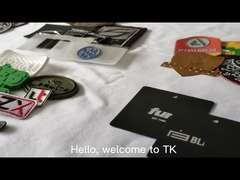 Miếng vá in lụa theo yêu cầu thân thiện với môi trường với logo silicon