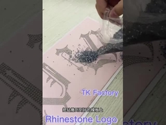 Rhinestone Logo Rhinestones nhãn chuyển nhiệt