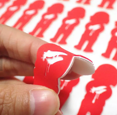 Logo in truyền nhiệt 3D Silica Gel Patch tùy chỉnh quần áo