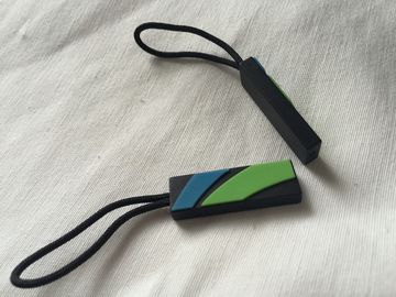Mềm mềm 3D Pvc Zipper Puller, Dễ Zipper Kéo Đối với Túi xách