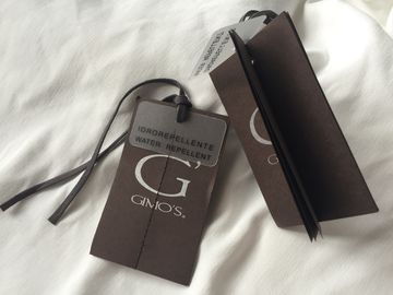 Đa chức năng Vintage Luaggage / Quần áo Hang Tags Với Plastic Card
