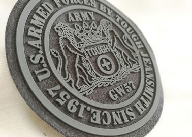 2mm Độ dày Cao su Nhãn Tên Cảnh sát Pvc Patch, Patch 3D Cao su Custom