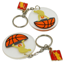 Lễ hội Thời trang Thiết kế Custom Imprinted Khuyến mại Tìm Silicone lưu niệm Keychain