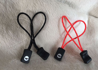 Biểu trưng 3D cá nhân Skiwear Thể thao cao su Zipper Puller Micro Injection