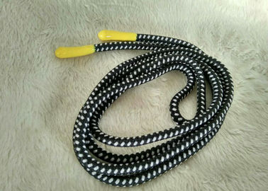 Handy Shiny Silicone Ending Cao su Zipper Puller Với 3mm Polyester String