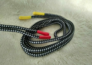 Handy Shiny Silicone Ending Cao su Zipper Puller Với 3mm Polyester String