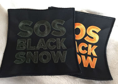 Biểu tượng tăng lên 3D dệt may bản vá may khâu sew on cloth badges