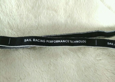 Thân thiện với môi trường thân thiện mềm mại bóng Silicone Màn hình In Nhãn, 10mm Nylon Elastic Neck Tape