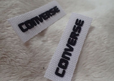Converse 3D Silicone Logo Phù hiệu Đen mềm cho Quần áo Nhãn Cổ