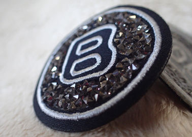 Iron Handmade giả kim cương Patches Cho Quần áo Cưỡi ngựa