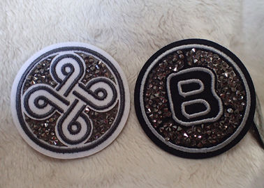 Iron Handmade giả kim cương Patches Cho Quần áo Cưỡi ngựa