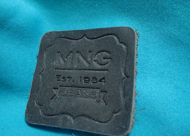 OEM Jeans Da Label Tuỳ chỉnh in da nhăn Patch