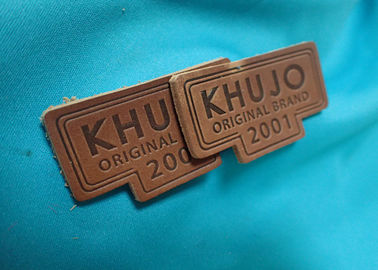 Biểu tượng kim loại được cá nhân hoá Chính hãng nổi Da Labels Và Tags Đối với Quần áo