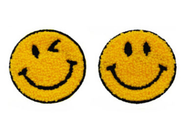 Khăn thân thiện với môi trường Felt Custom Sew Trên Patches thêu / Phụ liệu may mặc