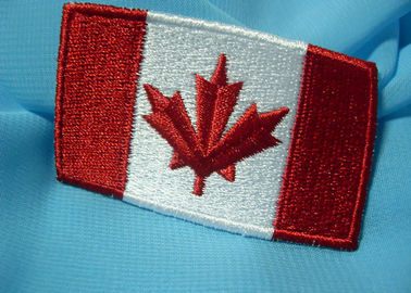 Custom Flag 3D Sinh ra Để Mild Logo thêu Neck Patch Có thể tái sử dụng