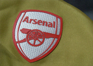 Tatami Vật liệu Quần áo Thương hiệu Embossed Patch Đối với Đội bóng đá