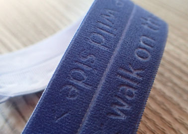 Spandex Polyester Gấp qua dải đàn hồi màu Webbing Băng carton Đóng gói