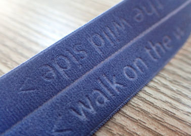 Spandex Polyester Gấp qua dải đàn hồi màu Webbing Băng carton Đóng gói