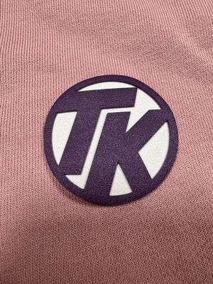 Trang phục 3D Custom Puff Foam Cloth Embossed Sticker Logo Quần áo Báo chí nhiệt Nhãn hiệu cho Hoodie