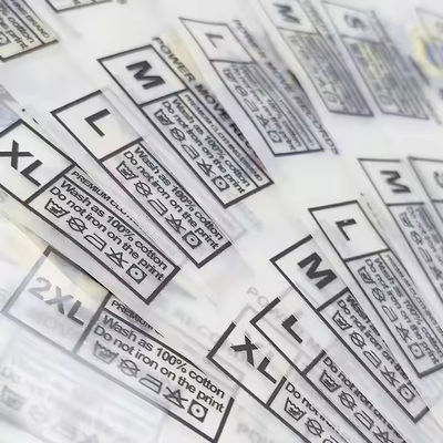 Nhãn chuyển đồ chất lượng cao được tùy chỉnh Nhãn chuyển nhiệt in logo bán buôn