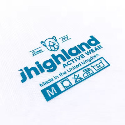 Đăng ký chuyển nhiệt DTF Nhãn hiệu áo thun cổ thiết kế logo Tên thẻ sắt trên chuyển cho quần áo