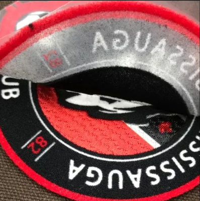 Thiết kế cá nhân Nhiệt chuyển ấn Custom Logo Câu lạc bộ đội bóng đá 3D Flocking Patch