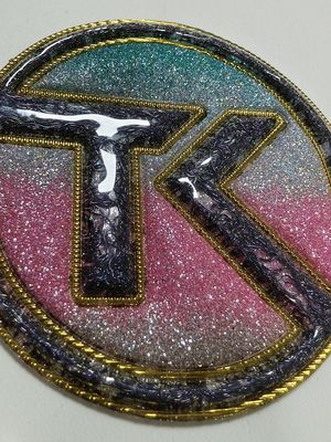 Miếng dán TPU mềm hiệu ứng Holographic nhiều màu tùy chỉnh chuyển nhiệt thiết kế màu tím cho quần jean