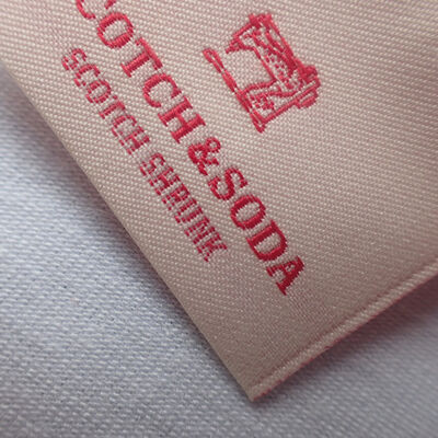 Clothing Embroidery Badge Fashion Design Clothing Durable Color Woven Fabric Clothing Patch