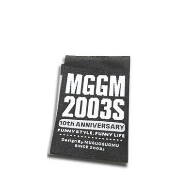 Nhãn dệt thời trang logo áo thun cao cấp tùy chỉnh tại nhà máy để tự may quần áo