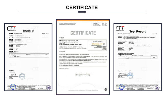 Bán lẻ tùy chỉnh sang trọng tùy chỉnh Logo Thương hiệu Dệt nhãn Xanh mật độ cao Dệt may nhãn quần áo Double gấp cổ nhãn