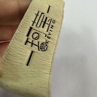 Nhãn mực dệt may tùy chỉnh cho quần áo, nhãn quần áo chất lượng cao, nhãn thương hiệu thời trang cá nhân