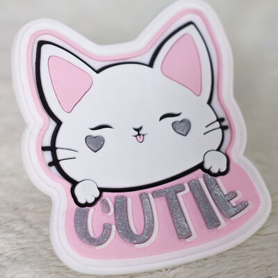 Custom Wholesale Silicone Badges - Cartoon Animal/Brand Logo Patches for Garment Backpack Hat Decoration