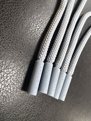 Máy kéo khóa khóa silicone - Mẹo kéo dây cho quần áo & phụ kiện (Xám, 5pcs)