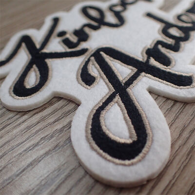 Iron on Embroidery Patch for Clothing Custom Embroidered Patch for Hat and Clothes Label Custom Patches Letter