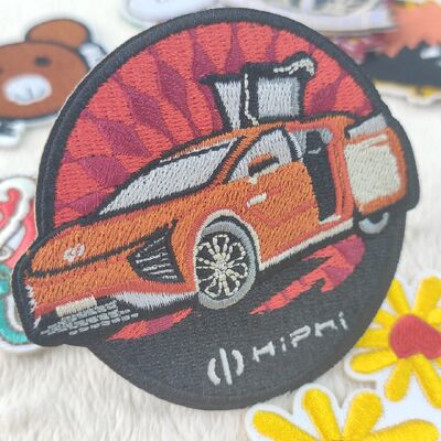 Custom Embroidered Patches - Iron-On or Sew-On, 2D/3D Design for Uniforms & Bag