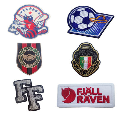 Nhãn thêu tùy chỉnh cao cấp cổ điển cho quần áo