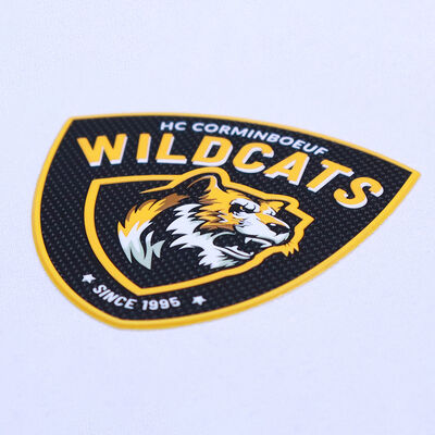 Nhãn Logo Đội Thể Thao Phong Cách Wildcats | Miếng Dán TPU 3D Tần Số Cao Tùy Chỉnh