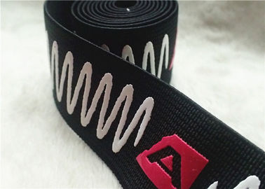 Smooth Feel Shiny Surface Dải đàn hồi với màn hình in logo Silicon