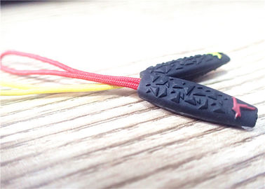Kéo khóa cao su 3D đầy màu sắc Silicon tùy chỉnh Eco - Thân thiện