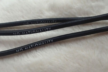 Dây thun tròn 2.5MM đầy màu sắc, Logo in màn hình