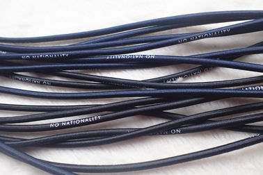 Dây thun tròn 2.5MM đầy màu sắc, Logo in màn hình