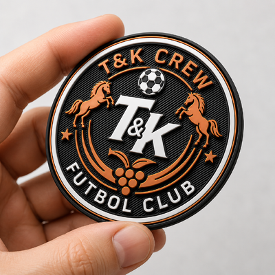 Nhãn chuyển nhiệt silicone 3D tùy chỉnh & Huy hiệu với logo dập nổi cho quần áo thể thao, áo khoác thời trang đường phố, mũ, túi OEM ODM