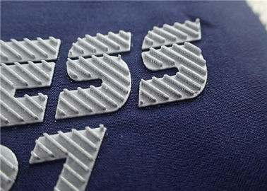 Tăng Twill Flash Bạc Bề mặt truyền nhiệt Logo Hiệu ứng ba chiều