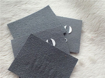 Các bản vá lỗi cao su da lộn cao cấp màu xám nhập khẩu mềm ， Với Logo tiêm vi tùy chỉnh