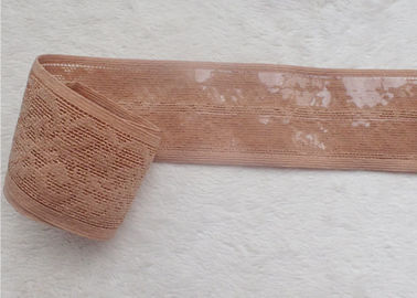 Không trơn trượt Jacquard Đàn hồi ban nhạc Ren dây đai Bra cắt tỉa cho quần bụng