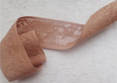 Không trơn trượt Jacquard Đàn hồi ban nhạc Ren dây đai Bra cắt tỉa cho quần bụng