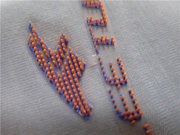 Brush Dots Silicone 3D Logo Quần áo truyền nhiệt Nhãn cao - Đàn hồi