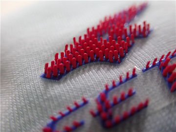 Brush Dots Silicone 3D Logo Quần áo truyền nhiệt Nhãn cao - Đàn hồi